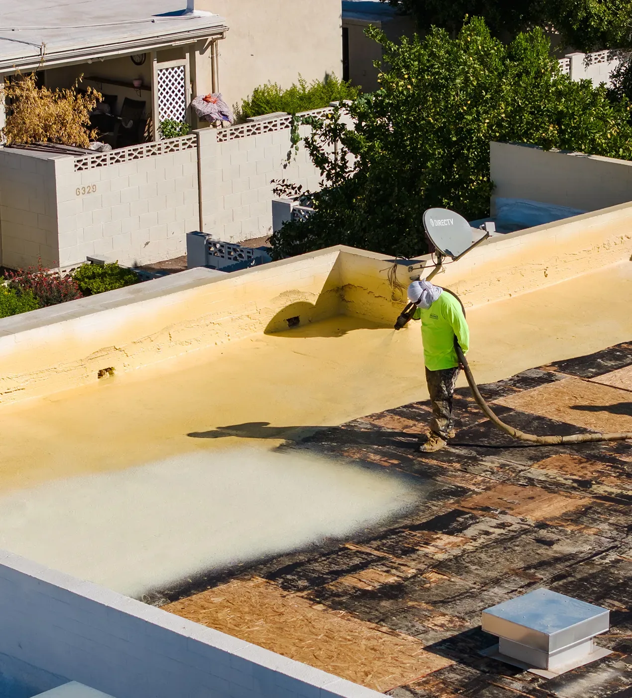 Spray Polyurethane Foam Roofing in Modesto, CA